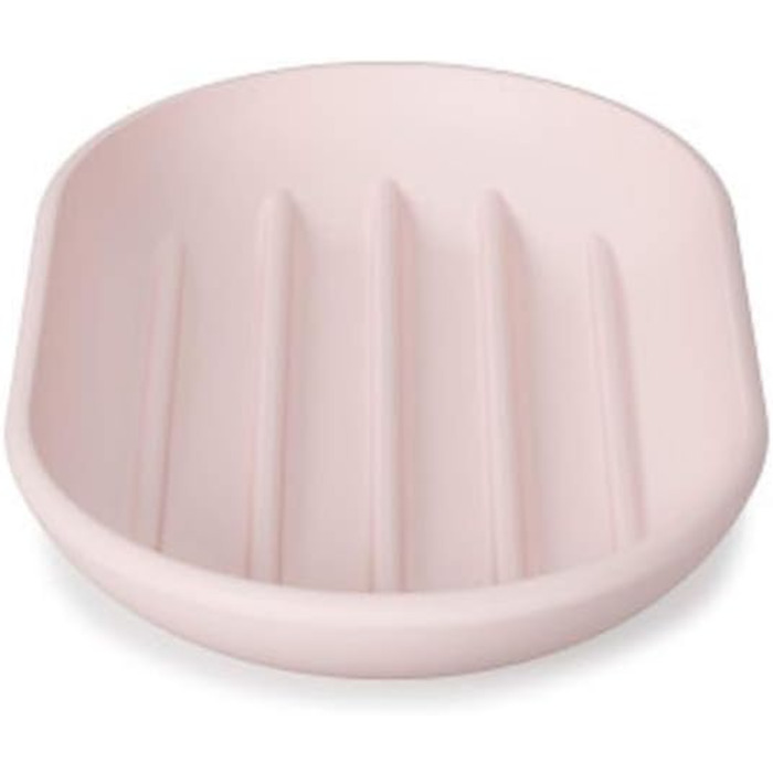 Тримач для мила Umbra Touch овальної форми з м'яким покриттям для ванної кімнати та кухні, білий, 14 x 9 x 2 см