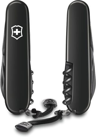 Мультитул Victorinox Spartan Onyx Black: Швейцарський ніж з 13 функціями, клинок, коркшик, відкривачка для консервів