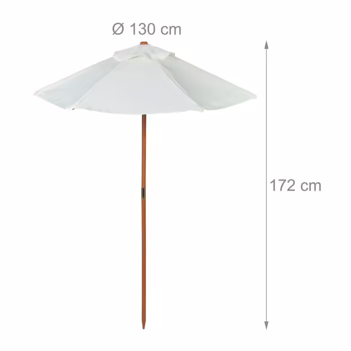 Relaxdays Round Children's Seating Group with Umbrella