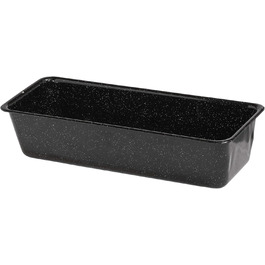 Форма для випікання хліба Riess Profibäcker 2,5 л, емальована, 36,7×14,2×8,3 см, чорна