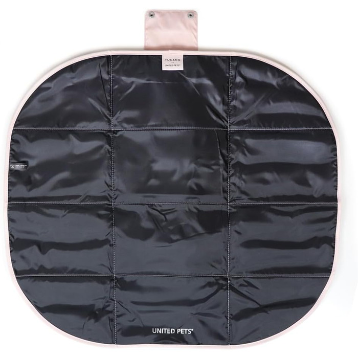 Килимок для собак Lazy Dog Mat – портативне лежання для собак, складний, для ресторану та подорожей, легкий, чорний/зелений