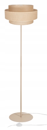 Підлогова лампа Glimex NOWOCZESNA E27 60 Вт, бежева