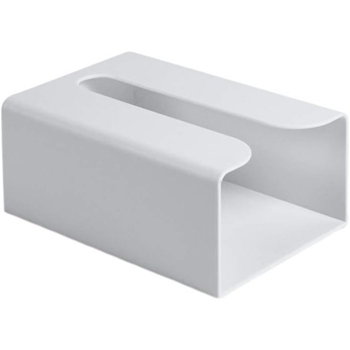 Cabilock Towel Dispenser Wall Tissue Box Wall Mount Under Table Cabinet No Trace Paper Towel Paper Towel Folded Towel Storage Kitchen Bathroom Toilet Office Gray