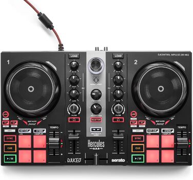 DJ контролер Hercules DJControl Inpulse 200 MK2 – ідеальний для навчання міксування