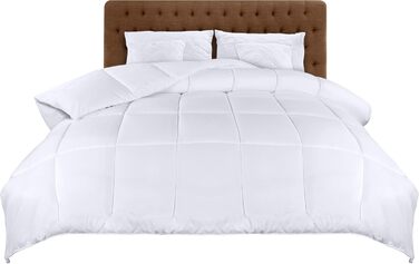 Ковдра Utopia Bedding 135 x 200 см, всесезонна, мікрофібра (біла)