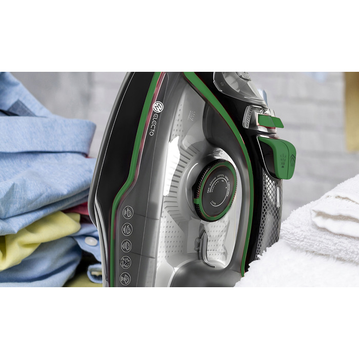Парова праска Electo Green 3000W з керамічною підошвою