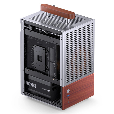 Корпус Jonsbo T6 Mini-ITX, сріблястий