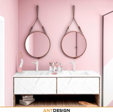 Набір аксесуарів для ванної кімнати з кераміки, 5 шт. (помпа, дозатор мила, мильниця, тримач для зубних щіток, ваза), рожевий, для сучасного декору