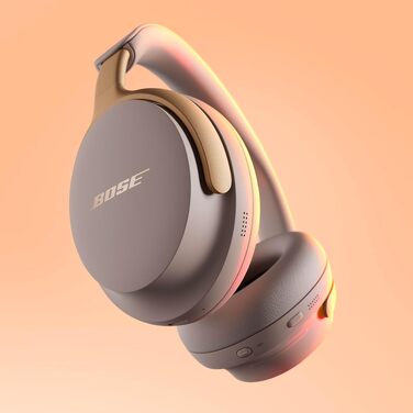 Бездротові навушники Bose QuietComfort Ultra Over-Ear з активним шумозаглушенням, просторовим аудіо (Spatial Audio) та часом роботи до 24 годин, чорні (Sandstone)