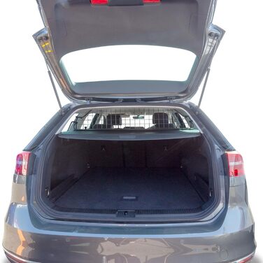 Сітка для собак Travall, сумісна з VW Passat Estate (2014-2023) / Alltrack (2015-2023), без панорамного даху. Спеціалізований захист багажника, роздільник вантажу, міцна перегородка для собак.