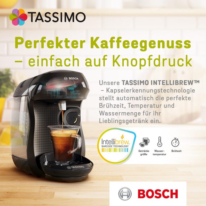 Кавові капсули Jacobs Latte Macchiato Classico для Tassimo, 40 шт (5х8 падів)