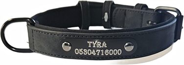 Персоналізований іменний брелок для власника собаки/кішки - іменний гравіювання, зелений (XXL, чорний)