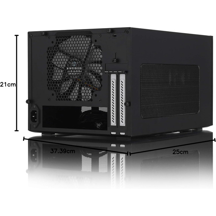 Комп'ютерний корпус Fractal Design Node 304 Mini-ITX, чорний, з USB 3.0