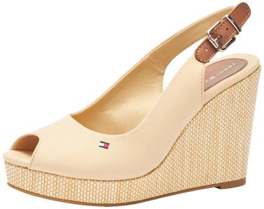 Сандалі жіночі Tommy Hilfiger Elena Sling Back бежеві 41 EU Harvest Wheat