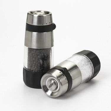 Перцемолка OXO Good Grips Elegante з нержавіючої сталі, чорна