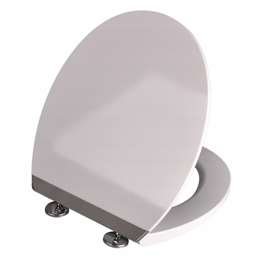 Сидіння для унітаза Rodeno Duroplast White Star, білий duroplast