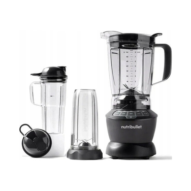 Стаціонарний блендер Nutribullet NBF500DG, 1200 Вт, 1,6 л, 2 чаші для змішування