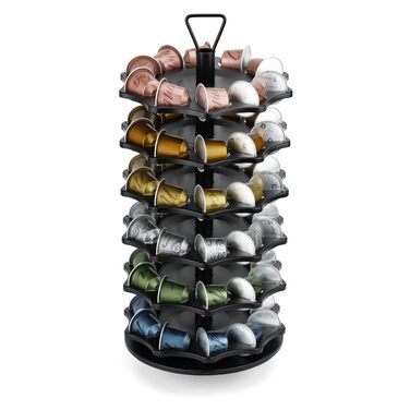 Тримач для капсул кави HiveNets для Nespresso Original, 7-ярусний органайзер на 70 капсул