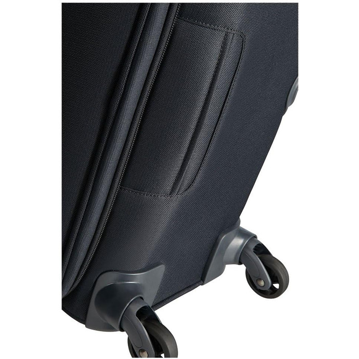 Валіза Samsonite Base Boost Spinner M, розширювана, 66 см, 67,5/73,5 л, чорна