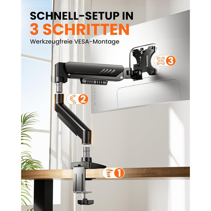 Кріплення для монітора ErGear 13-34