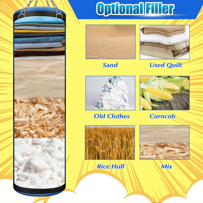 Надувний боксерський мішок для дорослих 180 см, стоячий, самостійний, для ММА, муай-тай, фітнесу