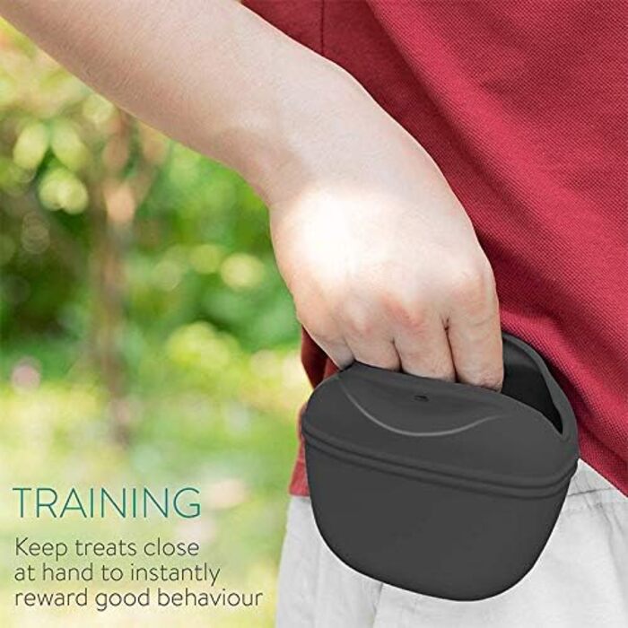 Силіконові пакети для корму для собак (2 шт.) - 2 пакети для ласощів з кліпсою та магнітом - сумка для корму, ласощів, сухого та вологого корму для домашніх смаколиків