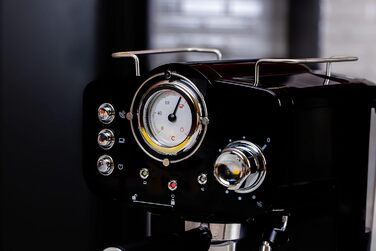 Zilan Espresso Machine with Milk Frother | Semi-Automatic Espresso Machine | Cappuccino Machine | Portafilter Coffee Machine | 1.25 L Water Tank | 15 bar | Retro Design