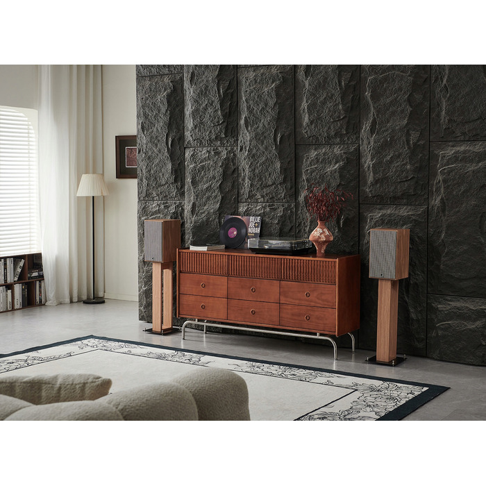 Стійки для акустичних систем Norstone ALVA Plus, горіх (пара)