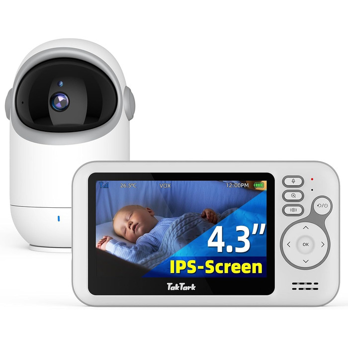 Дитячий відеоняня TakTark з камерою, 4.3