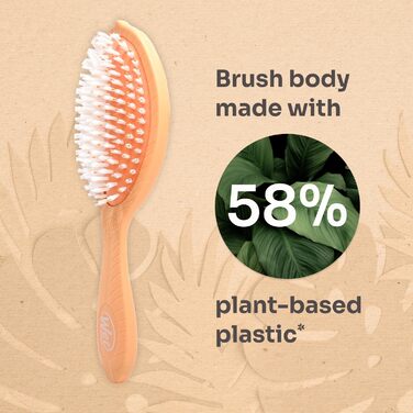 Щітка для волосся Wet Brush Go Green з олією кокосу - унісекс, 1 шт.