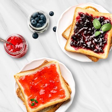 Тостер Ufesa 2 Scheiben Weiß Retro Classic Pinup: вінтажний дизайн, 850 Вт, 7 рівнів підсмажування