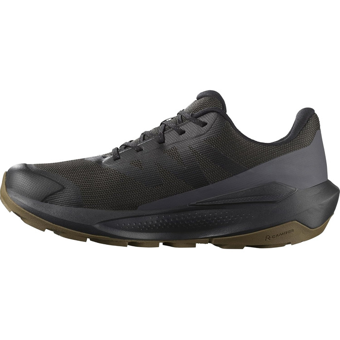 Черевики трекінгові Salomon Elixir Tour Waterproof для чоловіків (47 1/3 EU, Black Asphalt Castlerock)