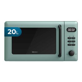 Цифрова мікрохвильова піч з грилем Cecotec Proclean 5110, 20Л, 700W/800W, таймер 30 хв, зелена