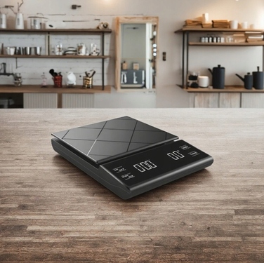 Кухонний електронний ваги для дому, високоточні, до 3 кг, з дисплеєм