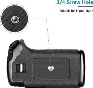 Замінний акумуляторний хват Neewer BG-E8 для Canon EOS 550D, 600D, 650D, 700D, Rebel T2i, T3i, T4i, T5i (SLR Digital Camera)