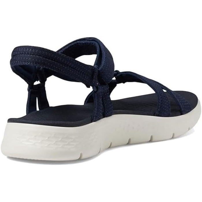 Сандалі жіночі Skechers Go Walk Flex (42 EU, широкі, блакитні) - зручне взуття для прогулянок