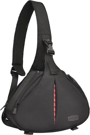 Сумка для камери CADeN: зручна та містка через плече для Canon, Nikon, Sony DSLR/SLR (армійний зелений)