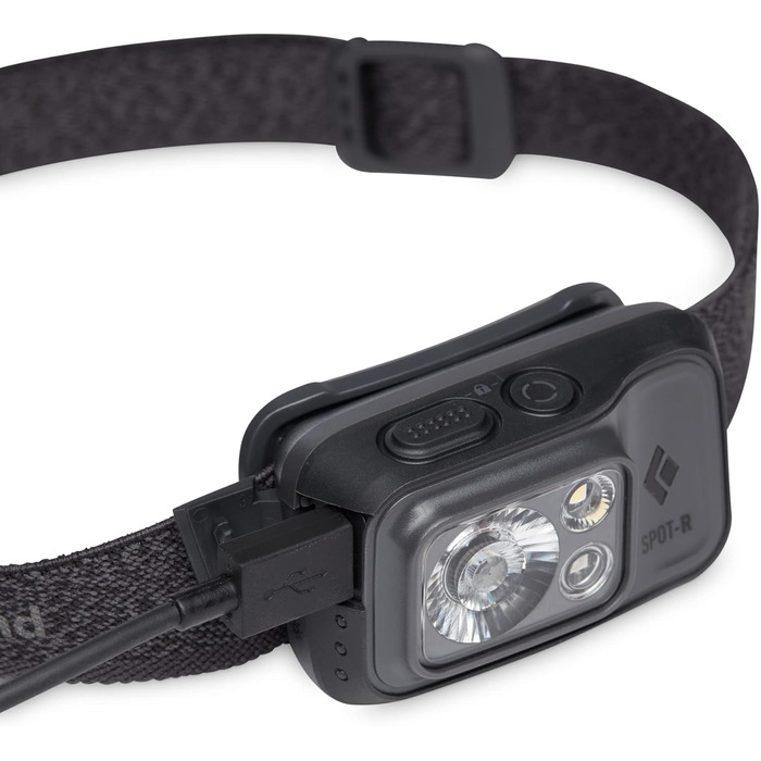Налобний ліхтар Black Diamond Spot 400-R, графіт, універсальний розмір