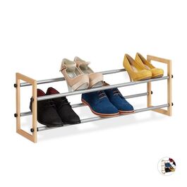 Розсувна полиця для взуття Relaxdays