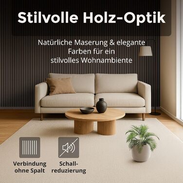 Акустичні панелі з дерева 60x60 см, колір горіх (4 шт.) — стінні звукопоглинаючі панелі-ламелі для шумоізоляції та покращення акустики приміщення