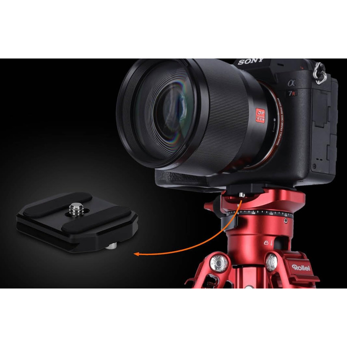 Карбоновий штатив Rollei Easy Traveler Video: легкий та компактний, навантаження до 4,5 кг, висота 164 см, з функцією швидкого фіксування