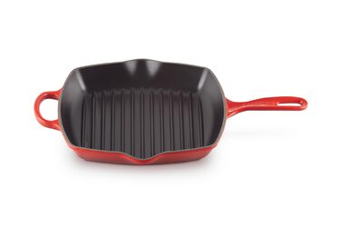 Grillpfanne Le Creuset Signature Чавунна Квадратна 26 см Індукція Вишнево-червона 20183260600422