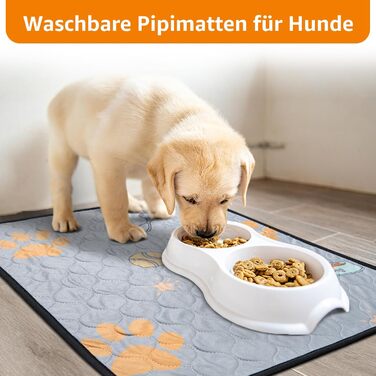 Багаторазові пелюшки для цуценят, 2 шт. - супер вбираючі пелюшки PIPI для собак, неслизькі тренувальні пелюшки для собак для диванів, вольєрів або автокрісел 76x81 см (2 шт.)