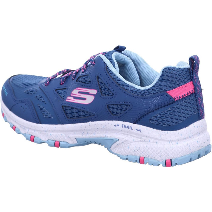 Кросівки Skechers блакитні з сіткою та рожевим кантом, 36 EU