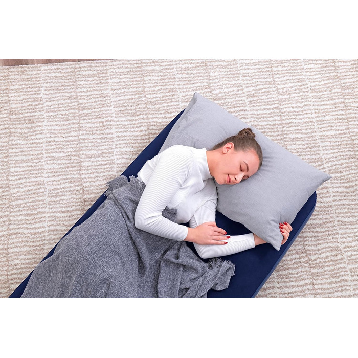 Надувне ліжко Bestway Blue Horizon Single XL/Lo 185 x 76 x 22 см