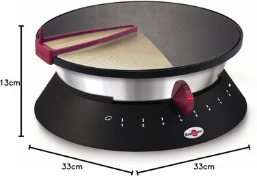 Krampouz Diabolo CEBPF2BO Electric Crepe Pan Ø 33 mm