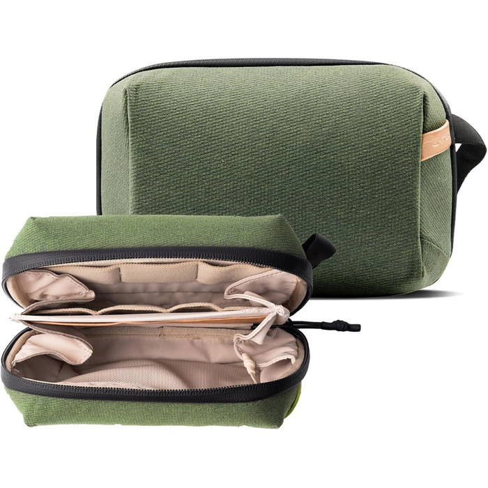 Органайзер для техніки PGYTECH Mini: водонепроникний чохол для Insta360, кабелів, Power Bank, SD-карт, зелений