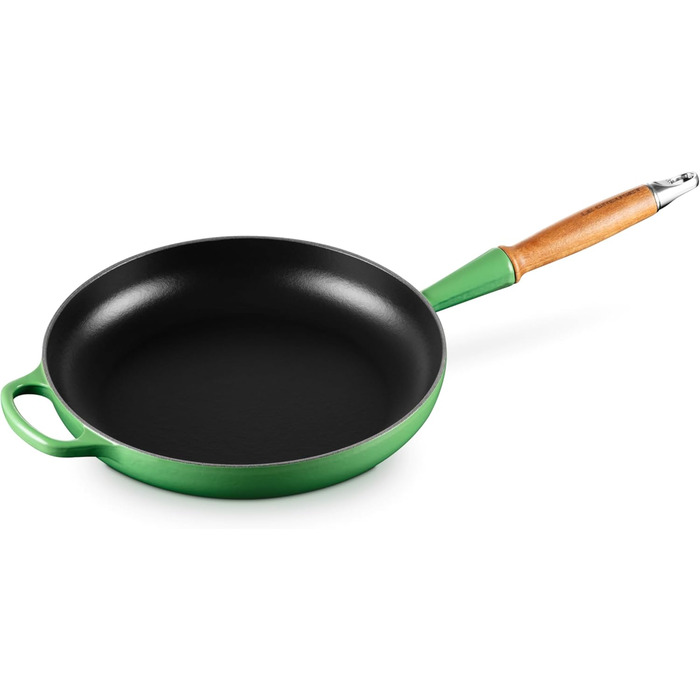 Сковорода Le Creuset Signature чавунна з дерев'яним ручками, 28 см, Bamboo