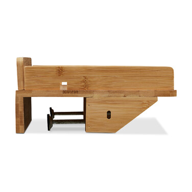 Bamboo Bedside Table with Clamp