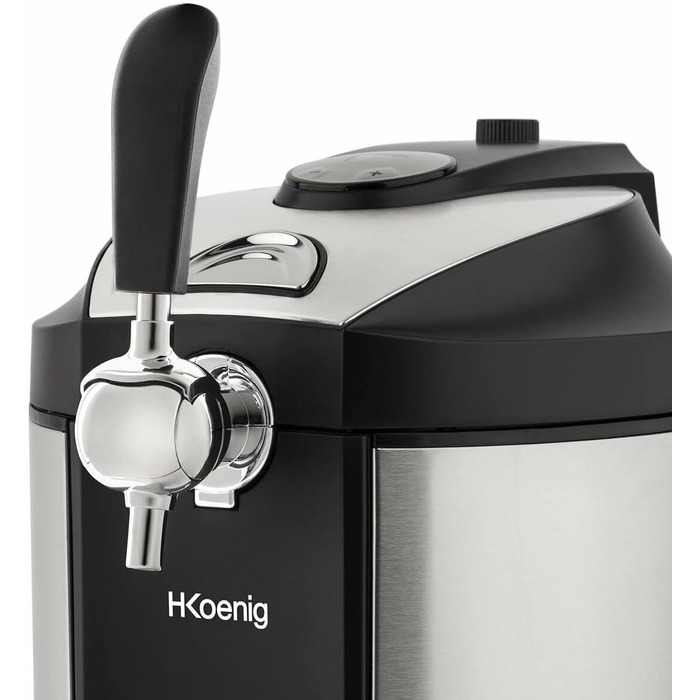 Система розливів пива H.Koenig для кегів 5л з інтегрованим охолодженням, регулюванням температури 2-12°C, 65W, BW1890